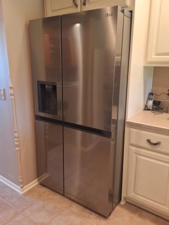 LG Stainless Side-By-Side Refrigerator