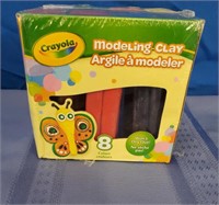 CRAYOLA Modeling Clay.-Eight Colours