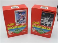 2 BOXES 1992 SCORE SERIES 2 BASEBALL CARDS SEAL PK