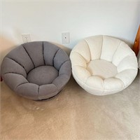 Pair of Target Children's Pouf Chairs