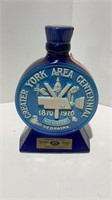 Vintage York Area Centennial Whiskey Decanter