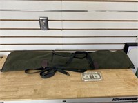 Vintage green military style Kolpin gun case