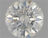 Gia Certified Round Cut .51ct Si2 Diamond