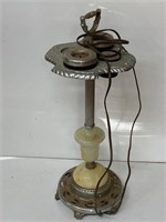 Vintage Smoke Stand with Lighted Base