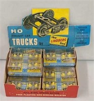 Vintage Display Box of HO Freight Car Trucks