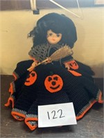 Halloween Crochet Dress Doll