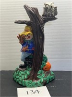 Light Up Scarecrow & Owl Decor