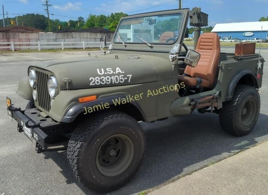 1984 Jeep Cj7 Army Green 4 Liter Straight 6