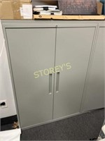 2 Dr Metal Storage Cabinet - 36 x 18 x 51