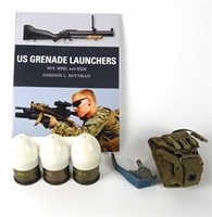 M-118 40mm Grenade Parts, Pouch, & Book