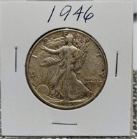 1946 WALKING LIBERTY HALF DOLLAR