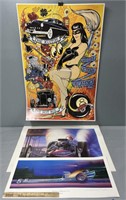 Hot Rod Lithograph Poster & Photo Prints