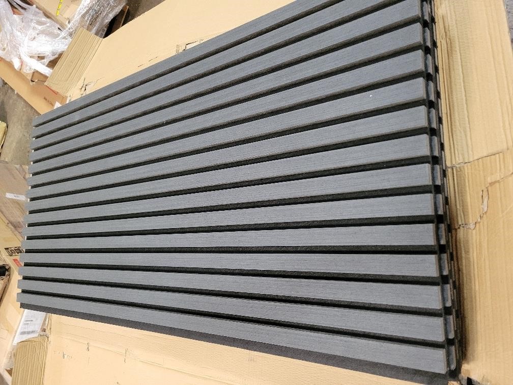 4pk Slate grey acoustic panels 47 3/8 x 24