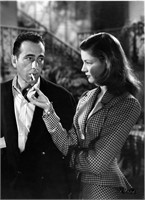 Humphrey Bogart and Lauren Bacall reprint photo