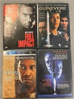 DVD's(4)  Denzel - Tommy Lee Jones - Ashley Judd