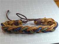 Leather bracelet