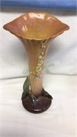 Roseville pottery flower vase, no 286-12,