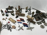 Toy Military Figures and Accessories most Damaged