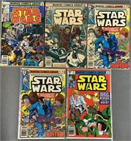 5pc Star Wars #3-38 Marvel Comic Books