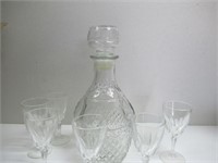Decanter with Cups