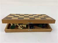 Vintage Travel Chess Set