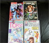(4) JAPANESE ANIME COMIC BOOKS MIX 1
