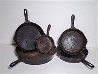 Griswold and Wagner skillets