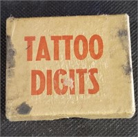 VTG Tattoo Digits in Box