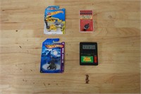 Hot wheels and vintage games