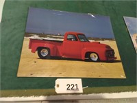 Ford Red Truck Picture