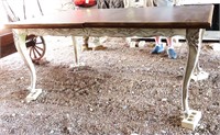 French Antique Dining Table, 44"x72"x30"