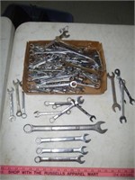 Combination Wrenches - Box Lot - SAE & Metric