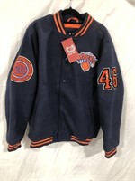 ULTRA GAME NBA NEW YORK KNICKS VARSITY JACKET