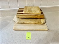 Assortment of Cutting Boards