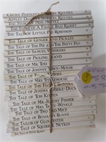 FULL SET OF 23 BEATRIX POTTER BOOKS