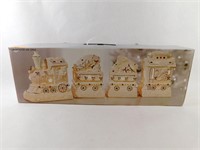 Porcelain Lighted Christmas Train