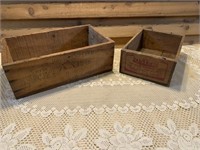 KEEN KUTTER & OTHER PRIMITIVE WOOD CRATE