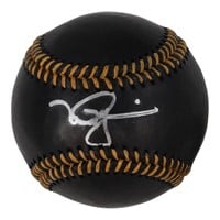 Autographed Mark McGwire Black Leather Baseball