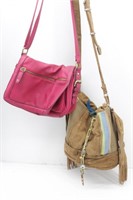 Handcrafted Hobo Bag, & Merona Hot Pink