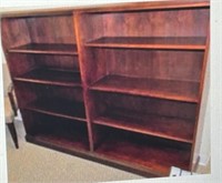 TRADITIONAL 72" DOUBLE BOOKCASE