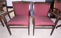 UPHOLSTERED GUEST CHAIRS 2X