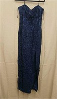 Roberta Blue Lace Dress- Size Unknown