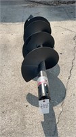 12 INCH  AUGER 48 INCH  LONG 2 INCH  ROUND SHAFT