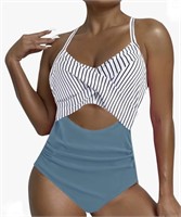 Sz S Women's One Piece Swimsuits Tummy Control