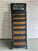 Pyramid of Drawers Chest / Jewelry Box