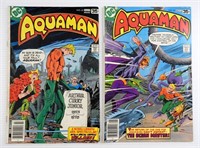 (2) 1978 DC AQUAMAN COMIC BOOKS