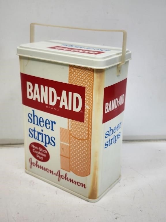 Vintage Johnson & Johnson Band-Aid Container