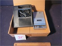 Norelco Vintage Tape Recorder w accessories