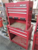 Craftsman Rolling Tool Box w/Key & Contents