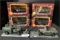 Military Die Cast Vehicles 1/25 Scale.